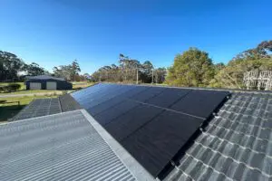 Home Solar Panel Installation on Roof